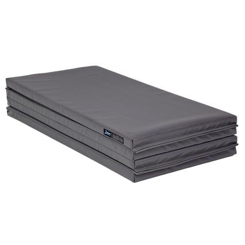 Z Athletic Folding Mat for Gymnastics and Tumbling, 4 Ft x 8 Ft x 2 In