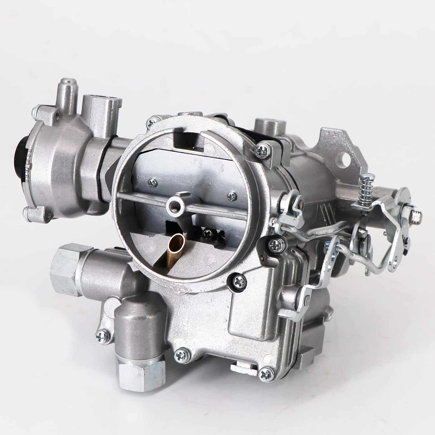 kipa Carburetor for Mercruiser Marine 4-Cylinder 2.5L 3.0L 2 Barrel Rochester 3310-864940A01 Side Fuel Inlet with Electric Choke