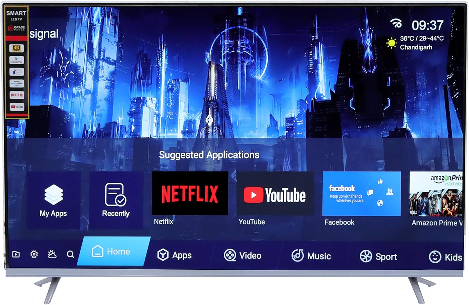 MBC Smart LED TV | 50 INCH OLED | 4K LED Smart Android TV | Model No. M50216VS11