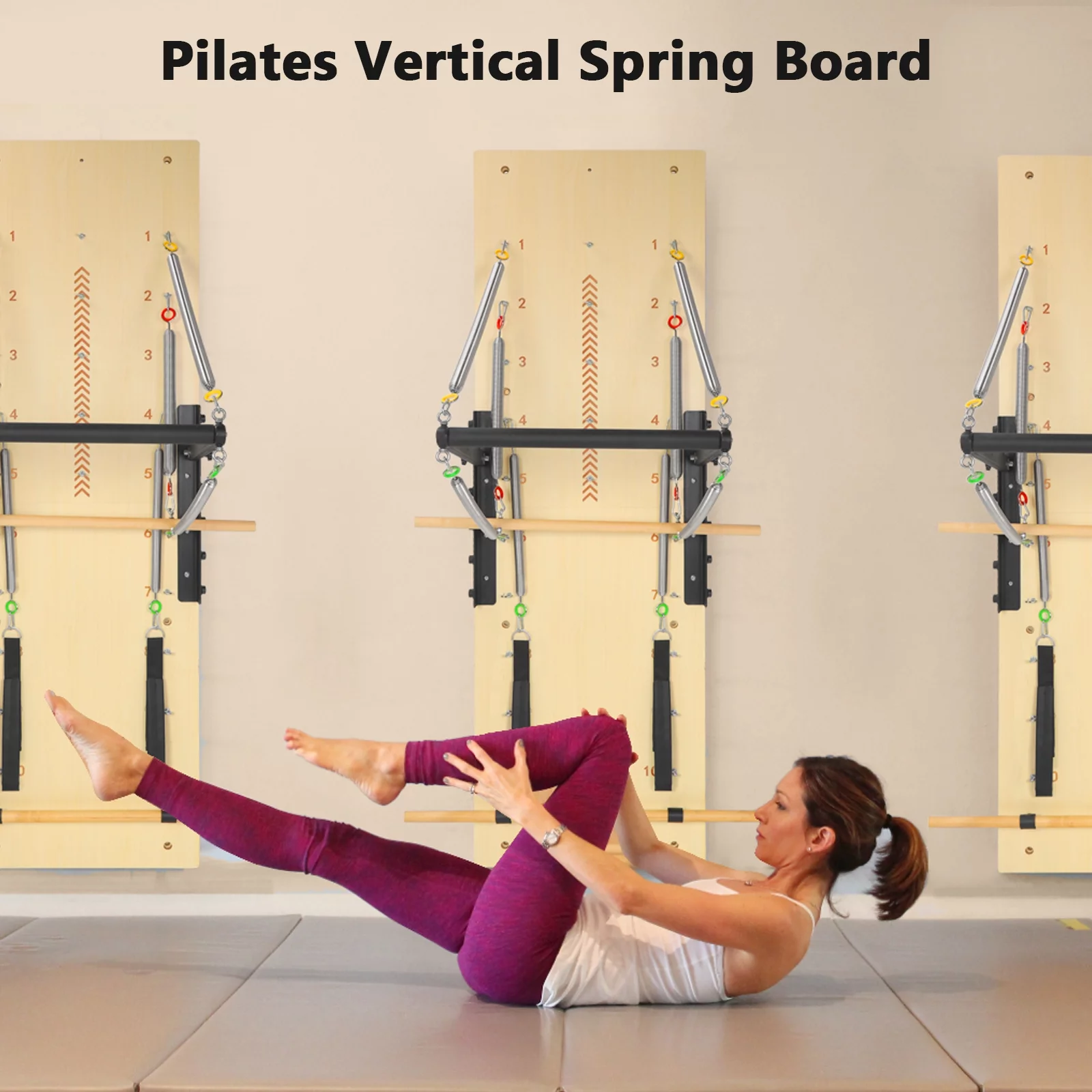 ARKANTOS Pilates Springboard, Exercise Equipment for The Home, Studio - Radiant Selections