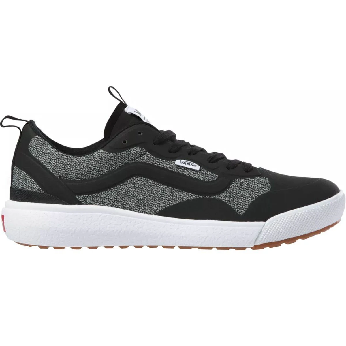 Vans Heather Knit Ultrarange Exo (Black/True White) 9.5