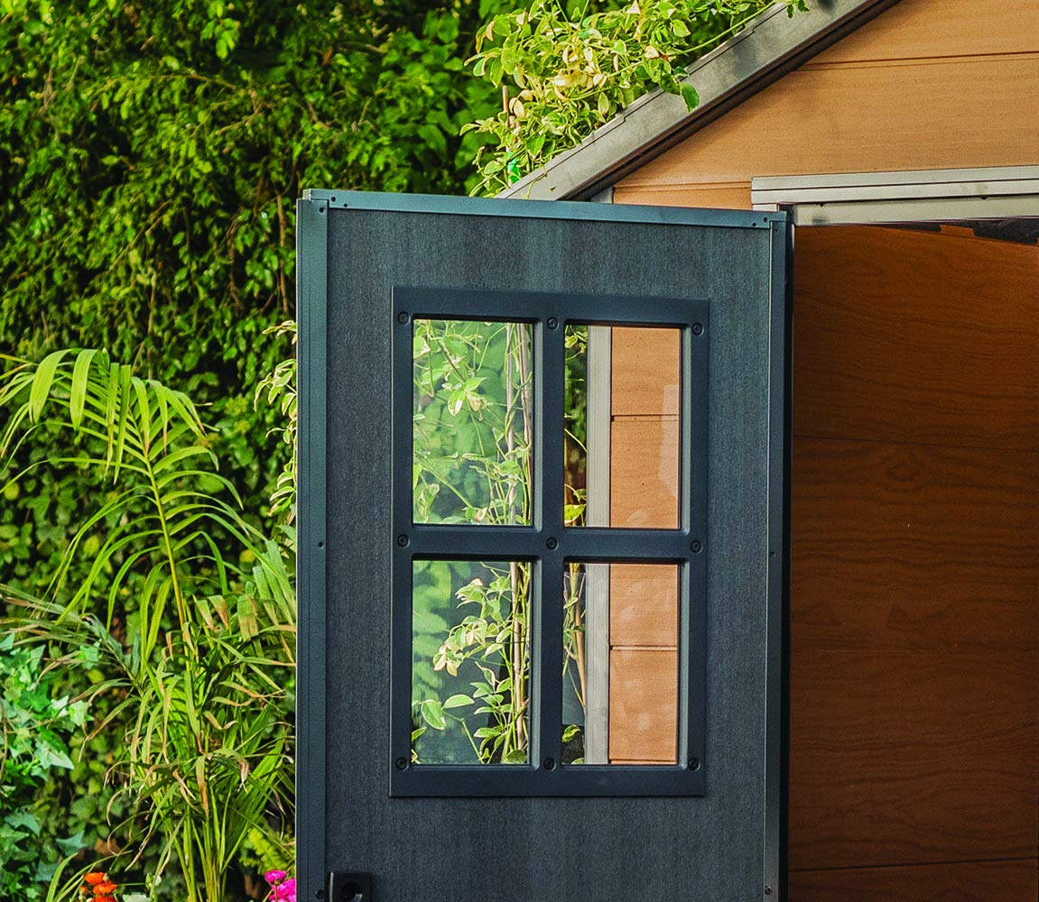 【Storage Shed】7.5&times;7 Large Resin Outdoor Storage Shed Kit &ndash; Perfect to Store Patio Furniture, Garden Tools
