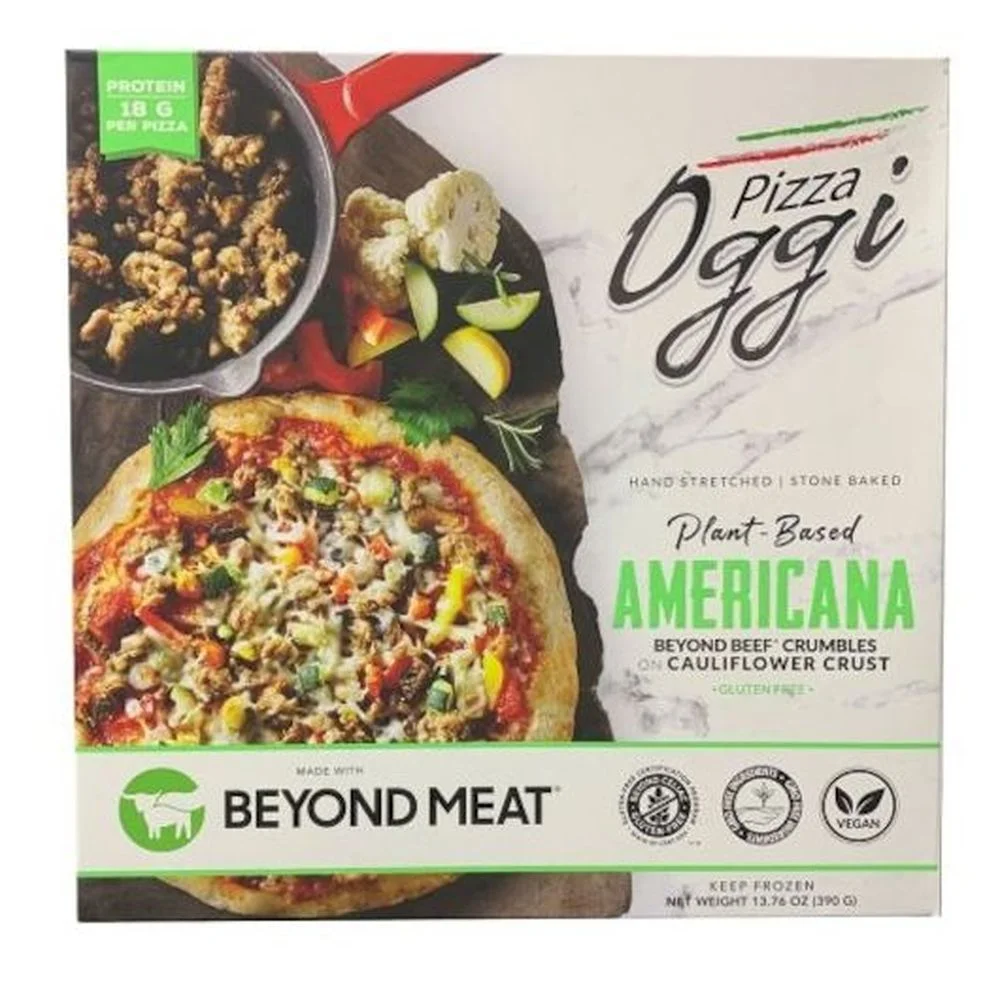 Oggi Foods Beyond Meat Plant Based Americana Pizza, 390 Gram -- 12 per case