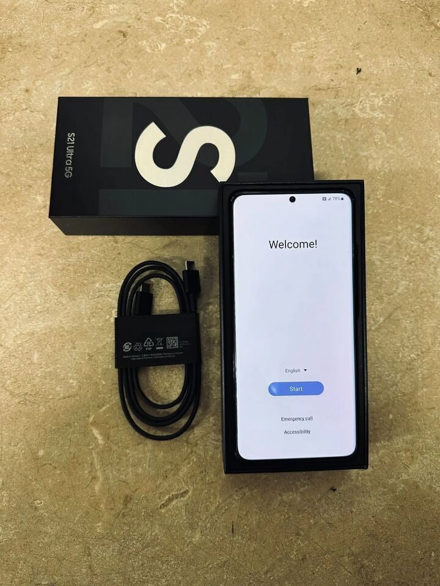 Samsung Galaxy S21 Ultra 5G G998U 128GB Factory Unlocked -EXCELLENT- - Curated Treasures Market