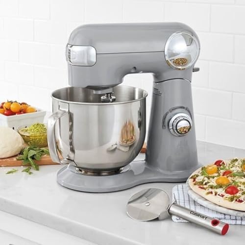 Cuisinart SMD-50BC Precision Pro 5.5-Quart Digital Stand Mixer With 12-Speeds, 3 Preprogrammed Food Prep Settings, Mixing Bowl, Whisk