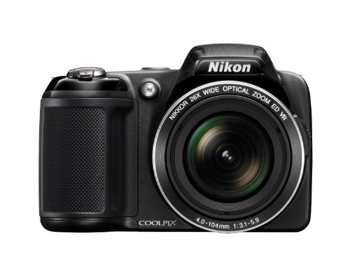 Nikon COOLPIX L810 16.1 MP Digital Camera with 26x Zoom NIKKOR ED Glass Lens and 3-inch LCD (Black) (OLD MODEL)