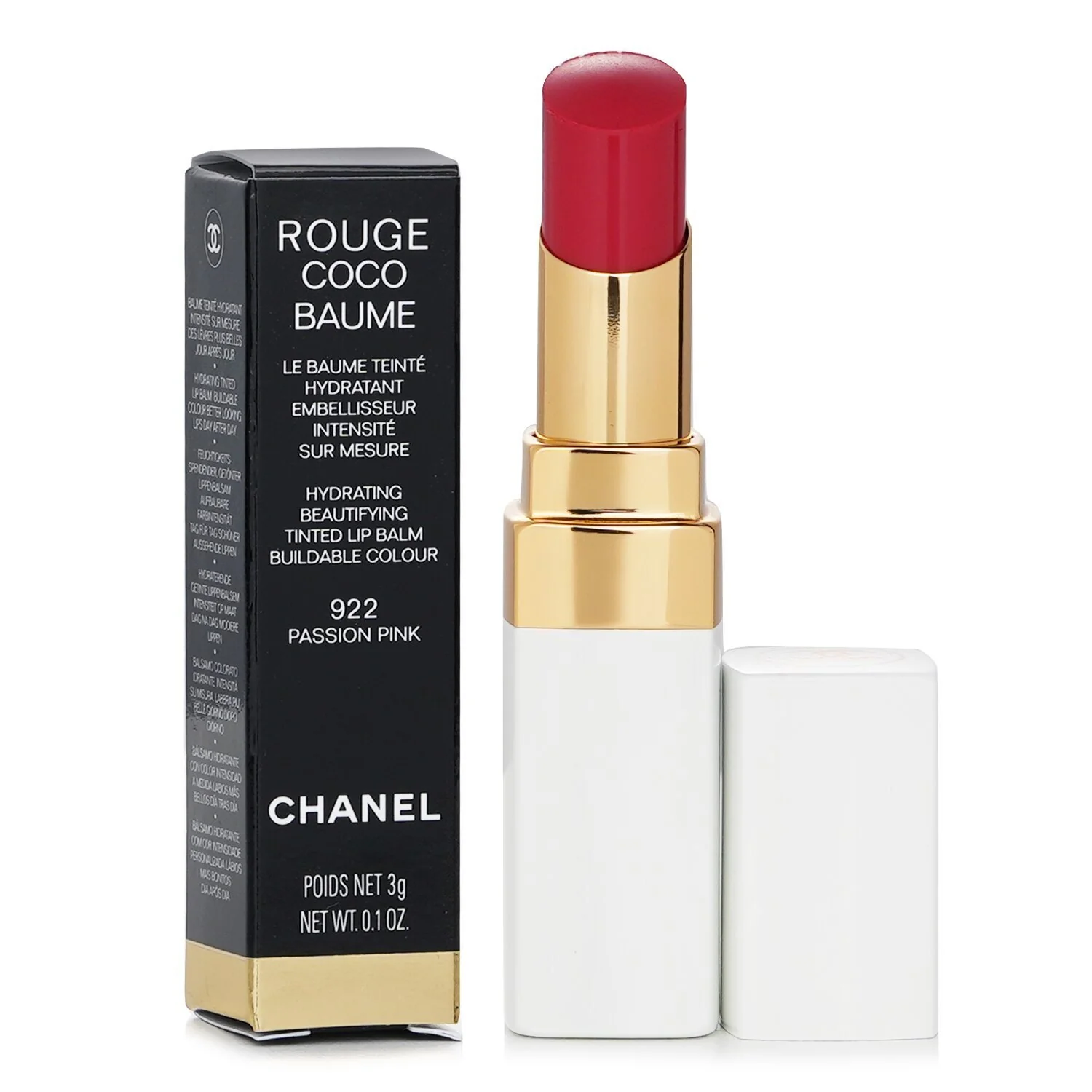 Chanel Rouge Coco Baume Hydrating Beautifying Tinted Lip Balm - # 930 Sweet Treat  3g/0.1oz