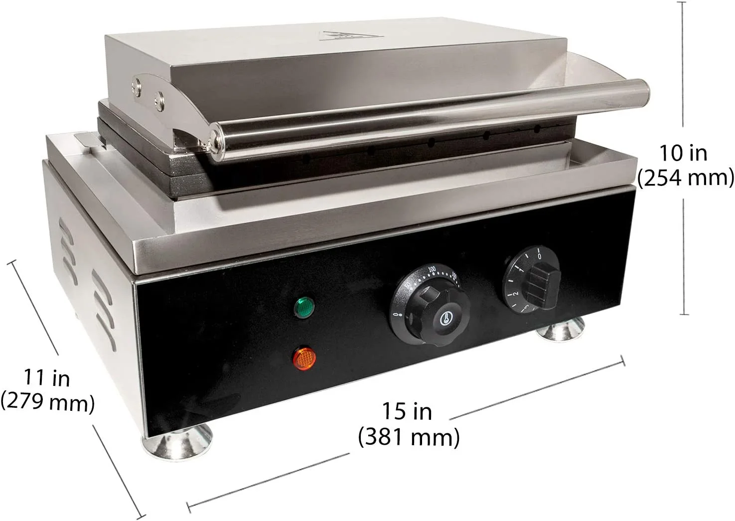 Corndog Waffle Maker | Nonsick Coaing | 110V | 6 Pcs (6 Pcs)