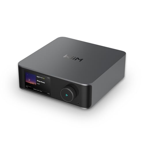 WiiM Ultra Music Streamer & Digital Preamp | 3.5" Touchscreen, Compatible with Google Cast & Alexa, Stream Spotify, Amazon Music