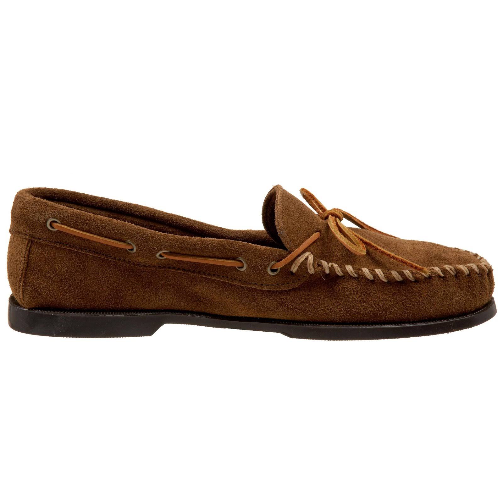 Minnetonka Camp Moc 10.5 Men&s Brown