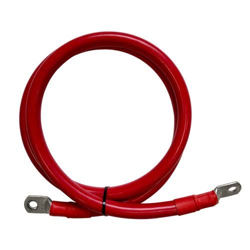 Renogy 5ft 4/0 AWG Battery Inverter Cables for 3/8 in Lugs, Size: 5ft 4Awg