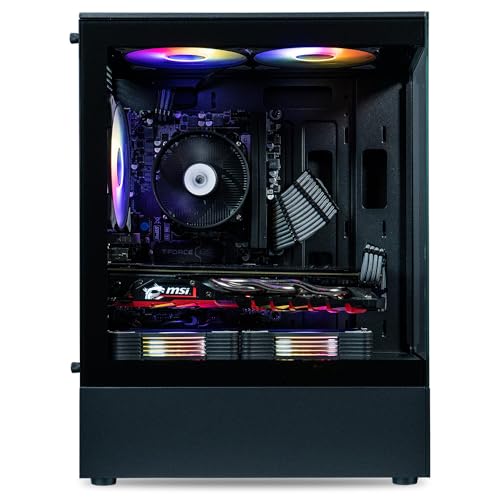 ViprTech Stryker 4.0 Liquid-Cooled PC - AMD Ryzen 7 (4.4GHz Turbo), RTX 4060 8GB, 32GB DDR4 3200, 1TB NVMe SSD, 700W PSU, WiFi BT, Win 11 Pro, RGB