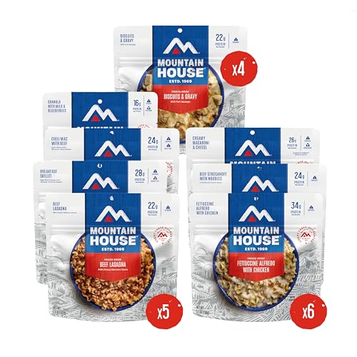 Mountain House 14-Day Emergency Food Supply | Freeze Dried Survival & Emergency Food | 84 Servings
