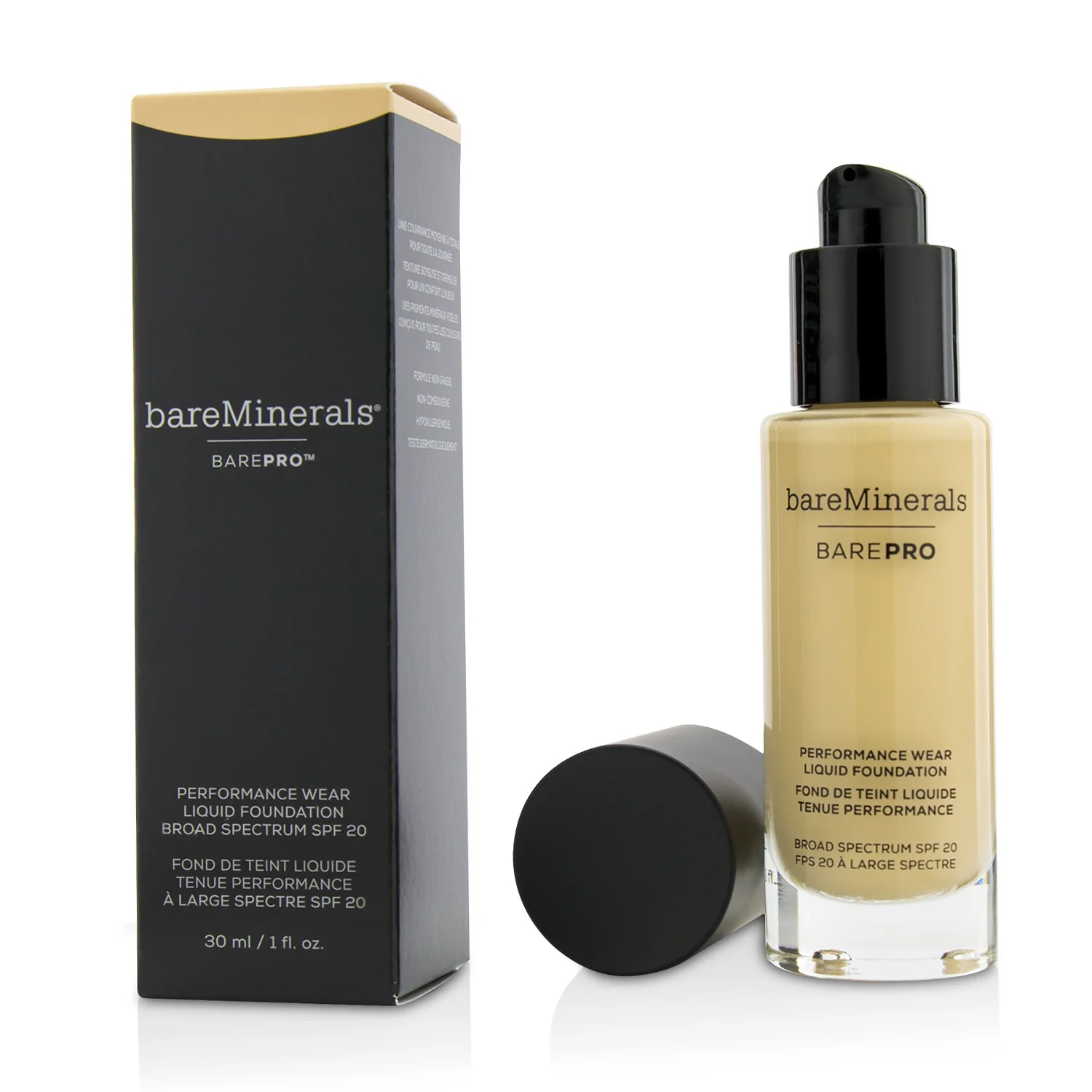 BareMinerals BarePro Performance Wear Liquid Foundation SPF20 - # 08 Golden Ivory  30ml/1oz