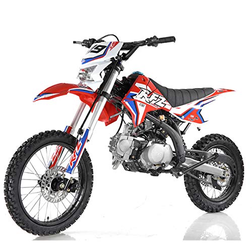 X-PRO 125cc Adult Gas Dirt Pitbike with Headlight, Black