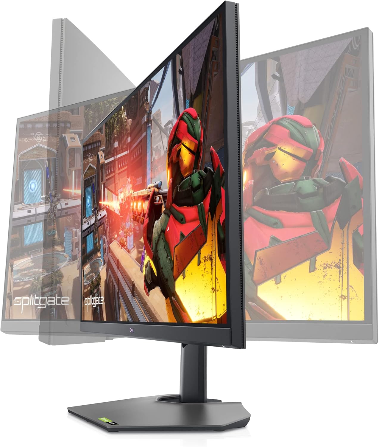 Dell Gaming Monitor 32 Inch, 165Hz, Quad-HD Widescreen LED LCD, IPS Display, USB C, (QHD) 2560 x 1440p, 1.07 Billion Colors, 1ms, No Bezel