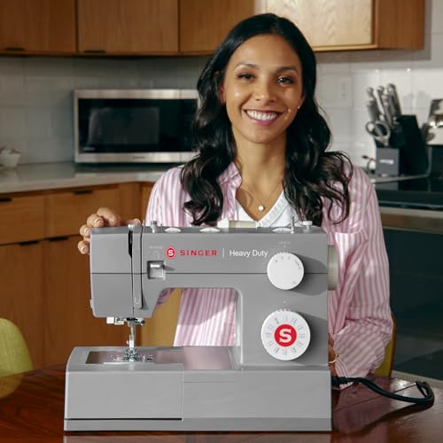 SINGER Heavy Duty 4423 High Speed Sewing Machine with Accessory Kit | Strong Motor With Enhanced Piercing Power, 97 Stitch Applications