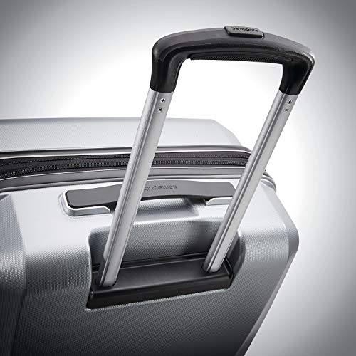 Samsonite Winfield 3 DLX Hardside Expandable Luggage with Spinners, Silver, Carry-On 20-Inch
