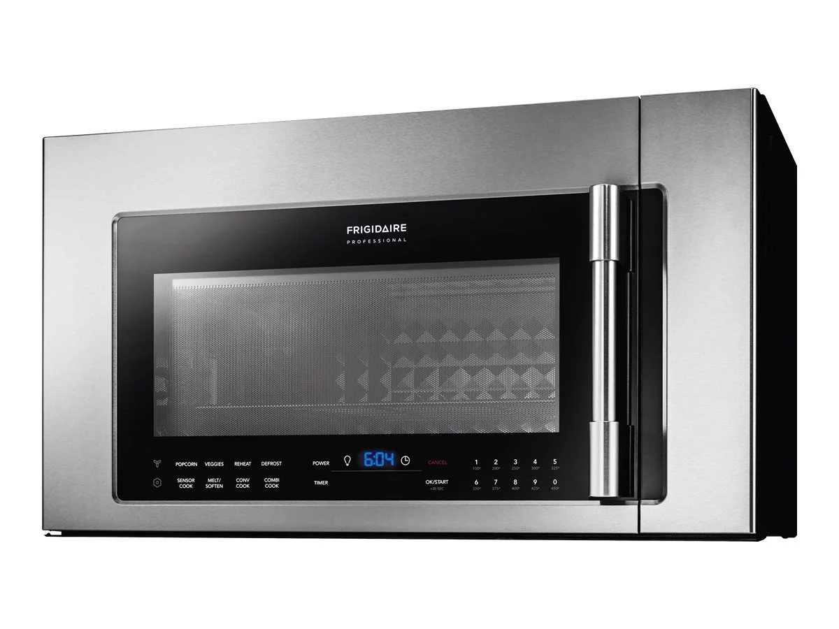Frigidaire Professional Series FPBM3077RF - Microwave oven with convection - over-range - 1.8 cu. ft - 1050 W - stainless steel - Radiant Selections