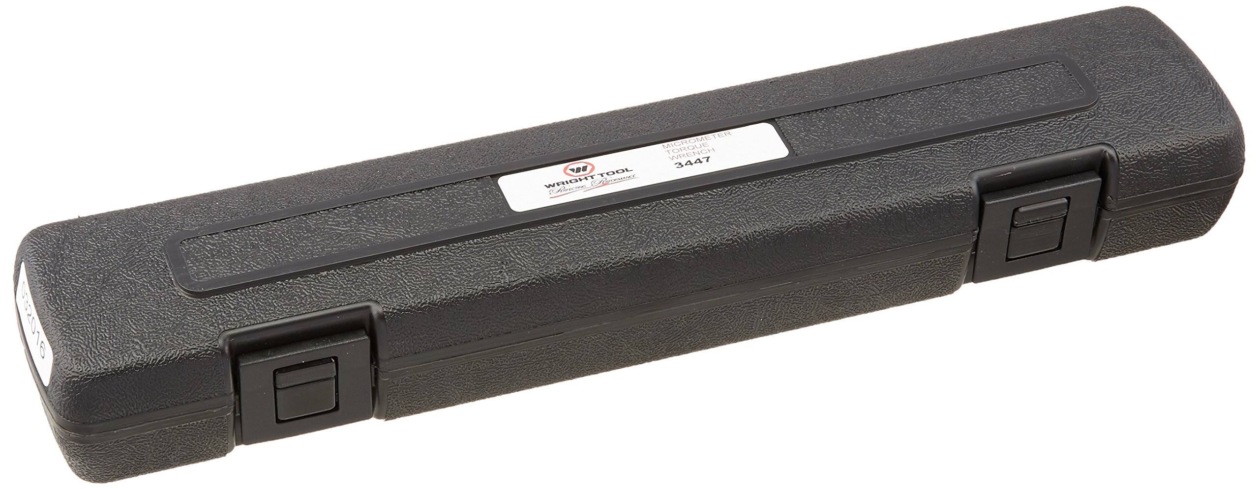 Wright Tool 3447 3/8x22 Drive Torque Wrench 5-75& lbs.