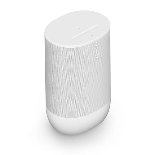 Sonos Move 2 - White - Wireless Portable Bluetooth Speaker - Radiant Selections