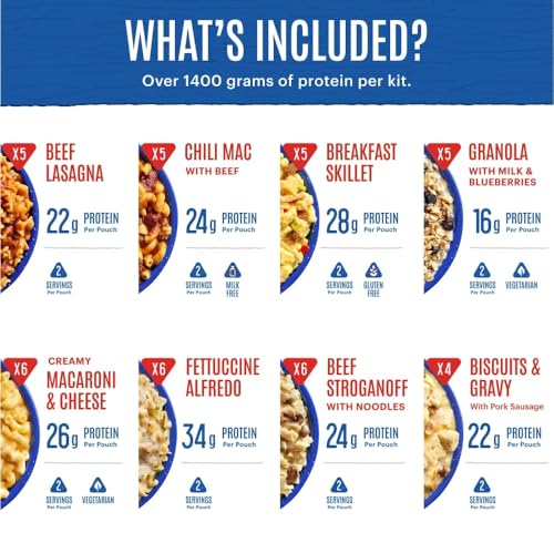 Mountain House 14-Day Emergency Food Supply | Freeze Dried Survival & Emergency Food | 84 Servings