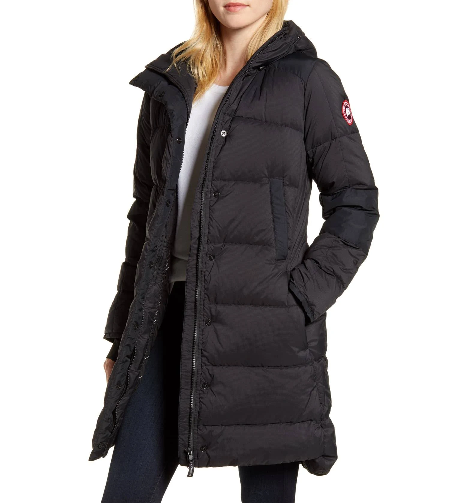 Canada Goose Alliston Coat (Women, Northstar White, L)