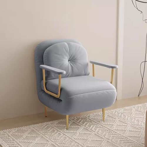 Folding Sofa Bed 3-in-1 Multi Function Lazy Couch Convertible Sleeper Chair Bed for Living Room Bedroom Fold Out Sofa Easy Space Saving (Color :