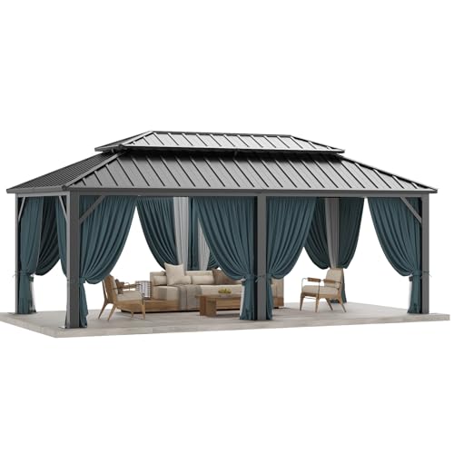 Hoteel 6x8ft Hardtop Grill Gazebo