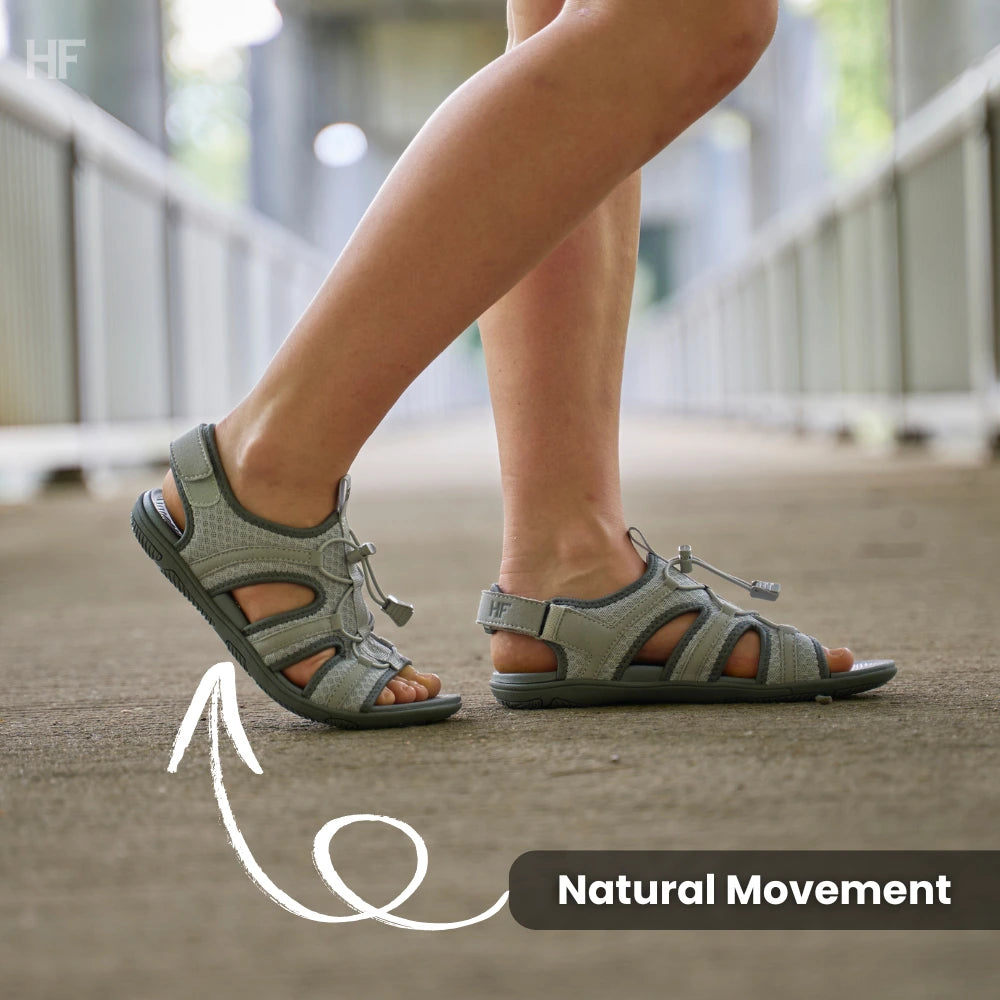 Baresandals I – Ergonomic Footbed & Ultra-Lightweight Barefoot Sandals (Unisex) (BOGO)