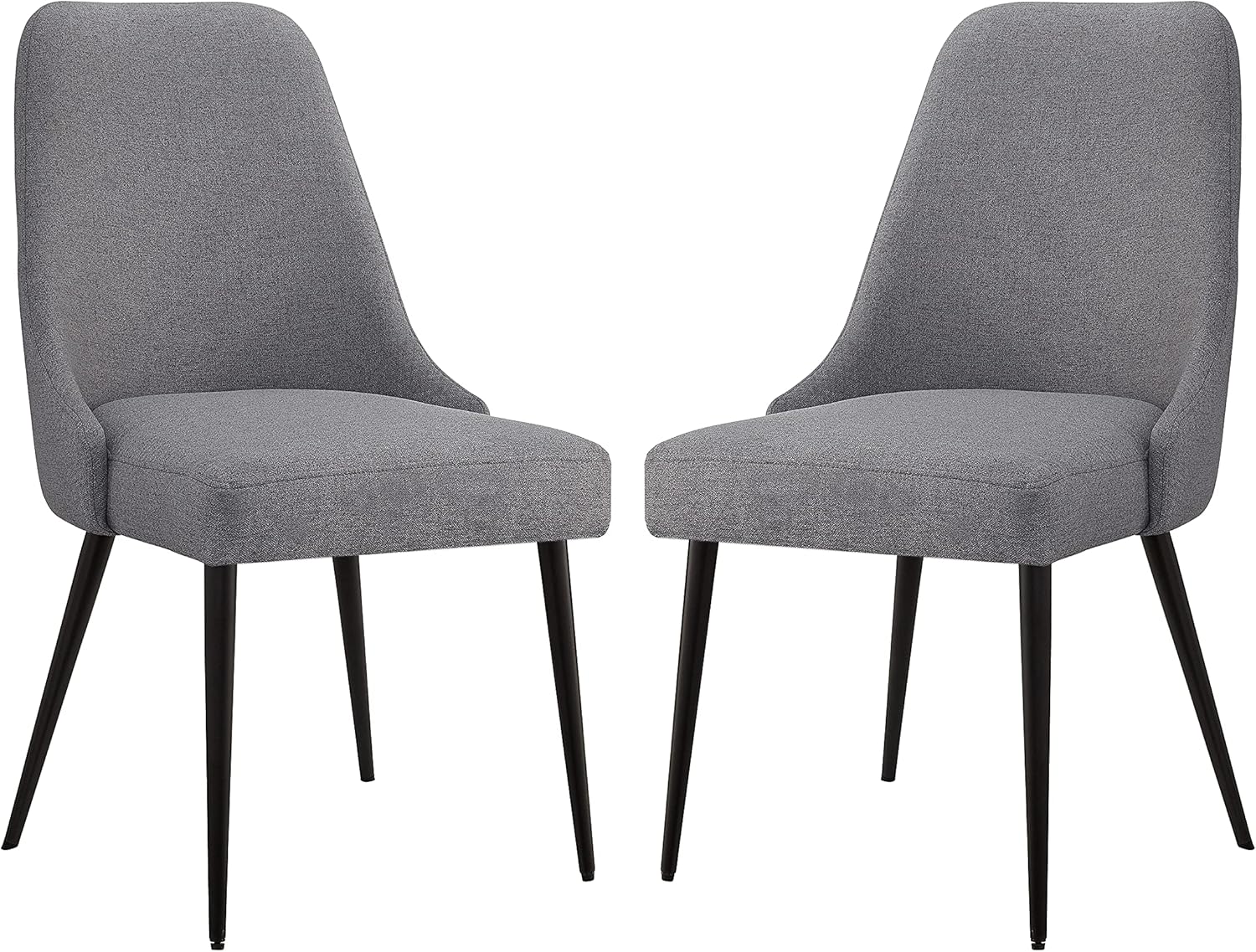Ball & Cast Kitchen Dining Chair 19W x 22.75D x 35.25H Beige Set of 2