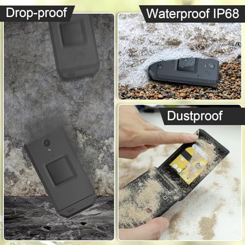 CAT S22 Smart Flip Phone Unlocked (16GB) 2.8 Touchscreen Rugged Cell Phone Android 11, IP68 Water Resistant, T-Mobile 4G LTE GSM Single Nano Slot