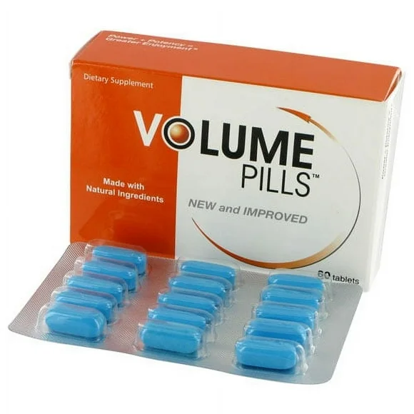 Volume Pills New and Improved 60 Tablets 1 Month Supply - Kansas Nuitrition - HNZSDS