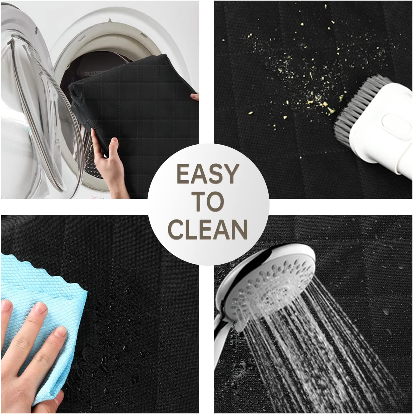 NESTROAD SUV Cargo Liner for Dogs, Waterproof & Nonslip Dog Trunk Cargo Cover Mat for Backseat