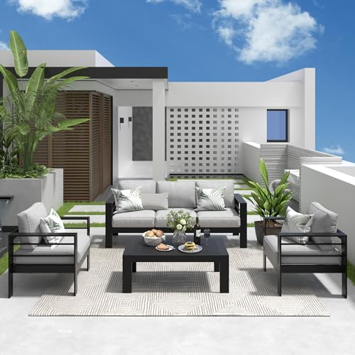 Solaste Aluminum Patio Furniture Set