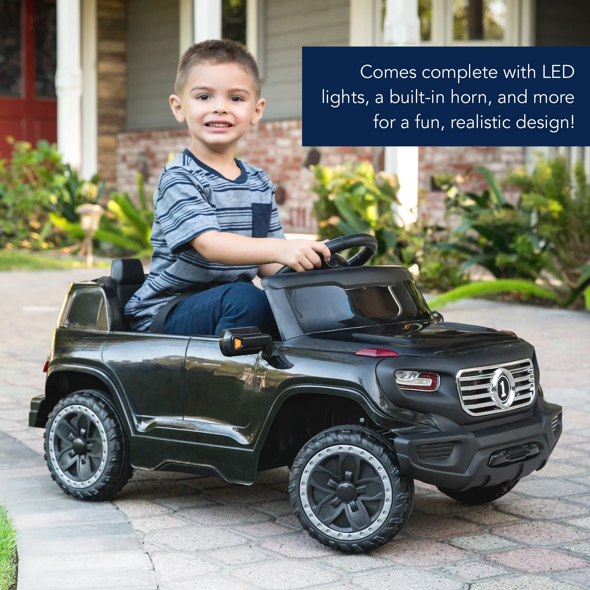Best Choice Products 6V Kids Ride On Car Truck w/ Parent Control, 3 Speeds, LED Headlights, MP3 Player, Horn - Pink
