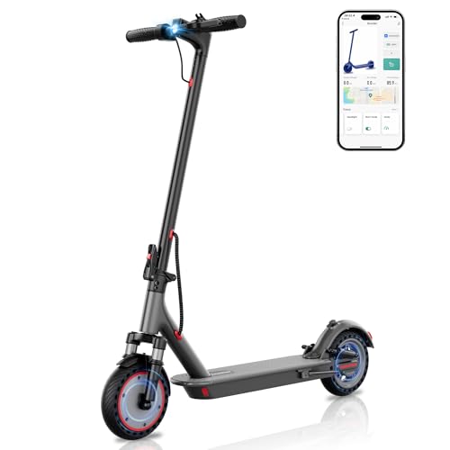 Electric Scooter for Adults, Folding E Scooter with 350W/500W Motor 16-22 Mph Top Speed, Max 19-23 Miles Long Range