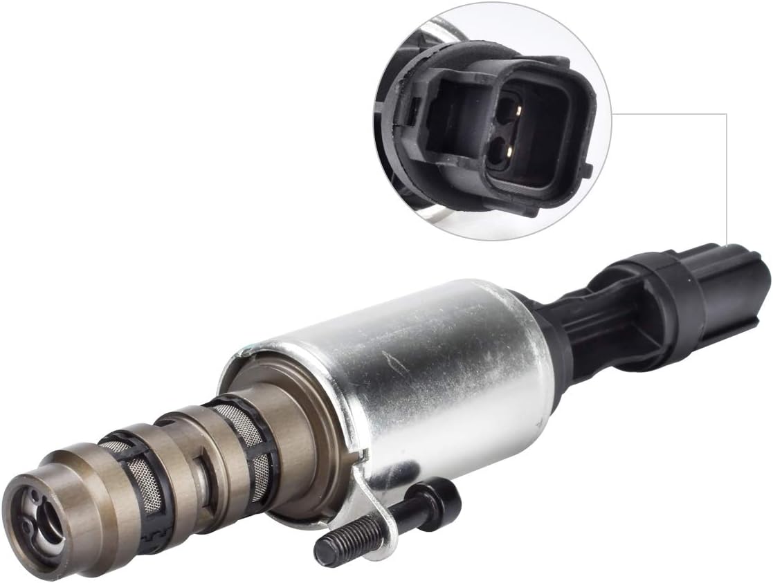 2 PCS Camshaft Variable Valve Timing Solenoid VCT Solenoid 8L3Z-6M280-B 8L3Z-6M280-A Replacement for 2004 2005 2006 2007 F150 Mustang Sport Trac 3V