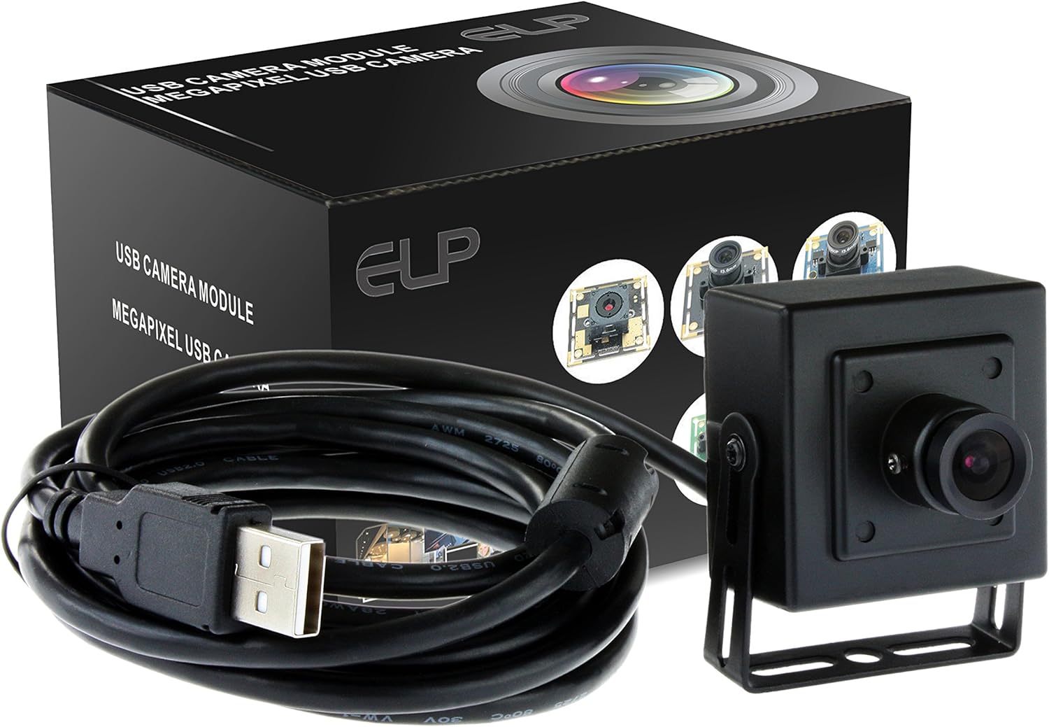 ELP 2.1mm Wide Angle Small USB Camera for Home or Industrial Video System