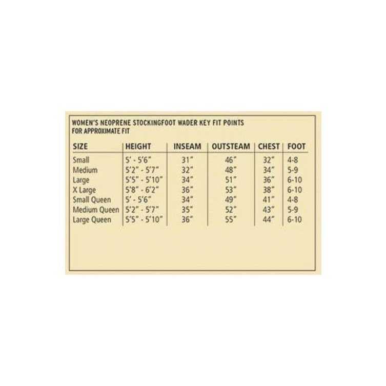Caddis Women s Neoprene Stockingfoot Waders - Sports Supplies Online Store