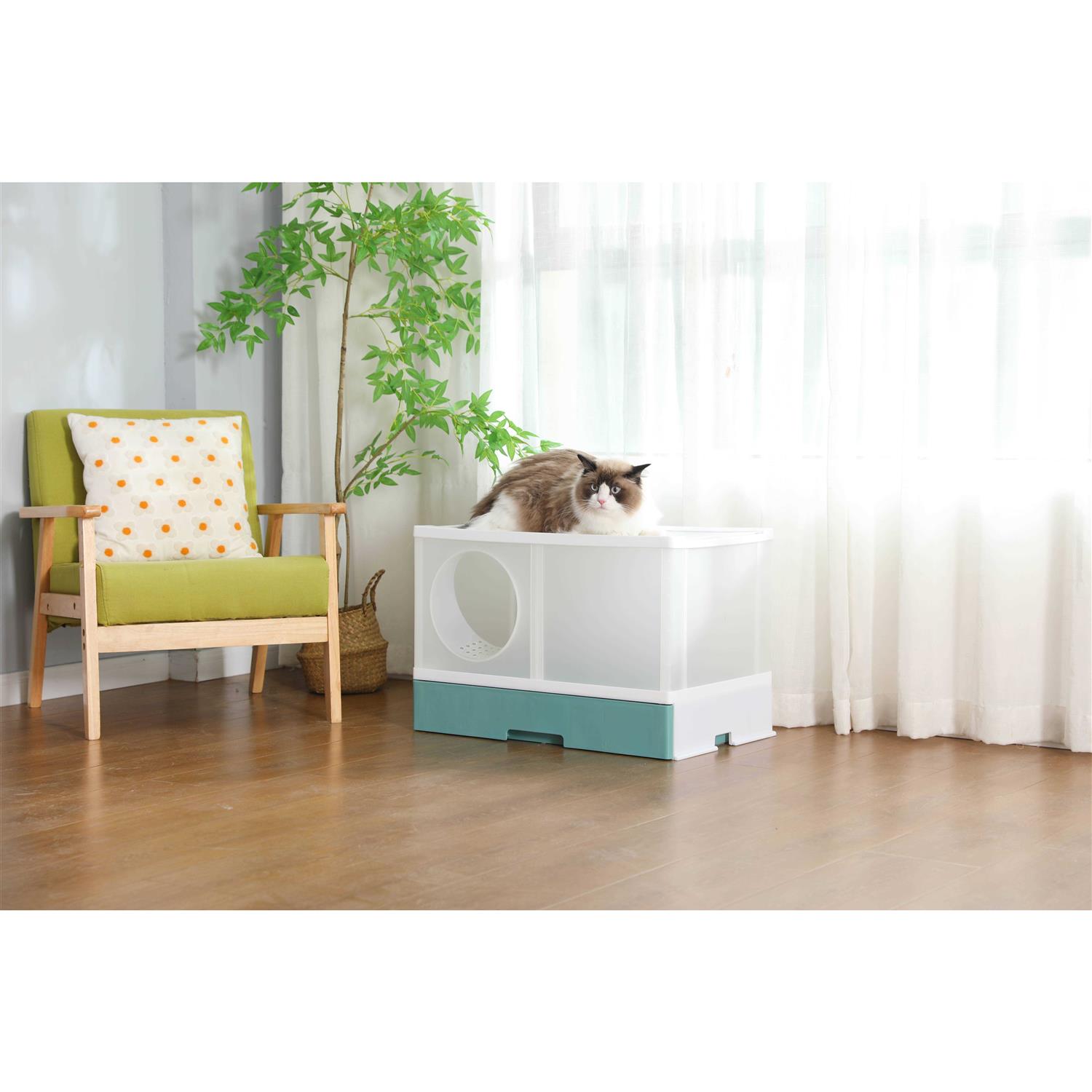 PeTraum Extra Large Jumbo Cat Litter Box TIGO-X V2.0 - Pet Supplies online store