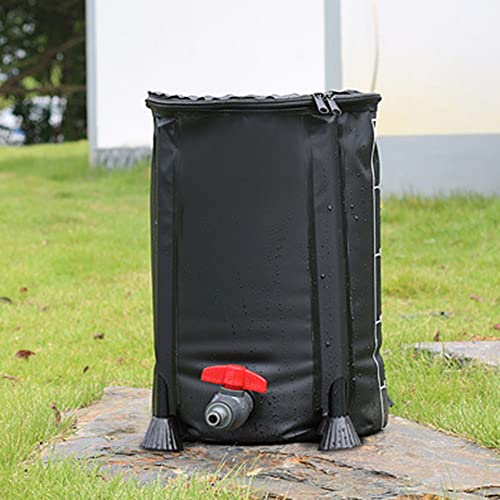 HYHMJ Collapsible Rain Barrel, DIY Kit, Portable Rain Water Collection Barrel, Plastic Outdoor Home Water Storage Collector