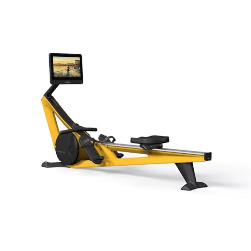 Hydrow Wave Rowing Machine with 16" HD Touchscreen & Speakers - Foldable | Live Home Workouts, Subscription Required