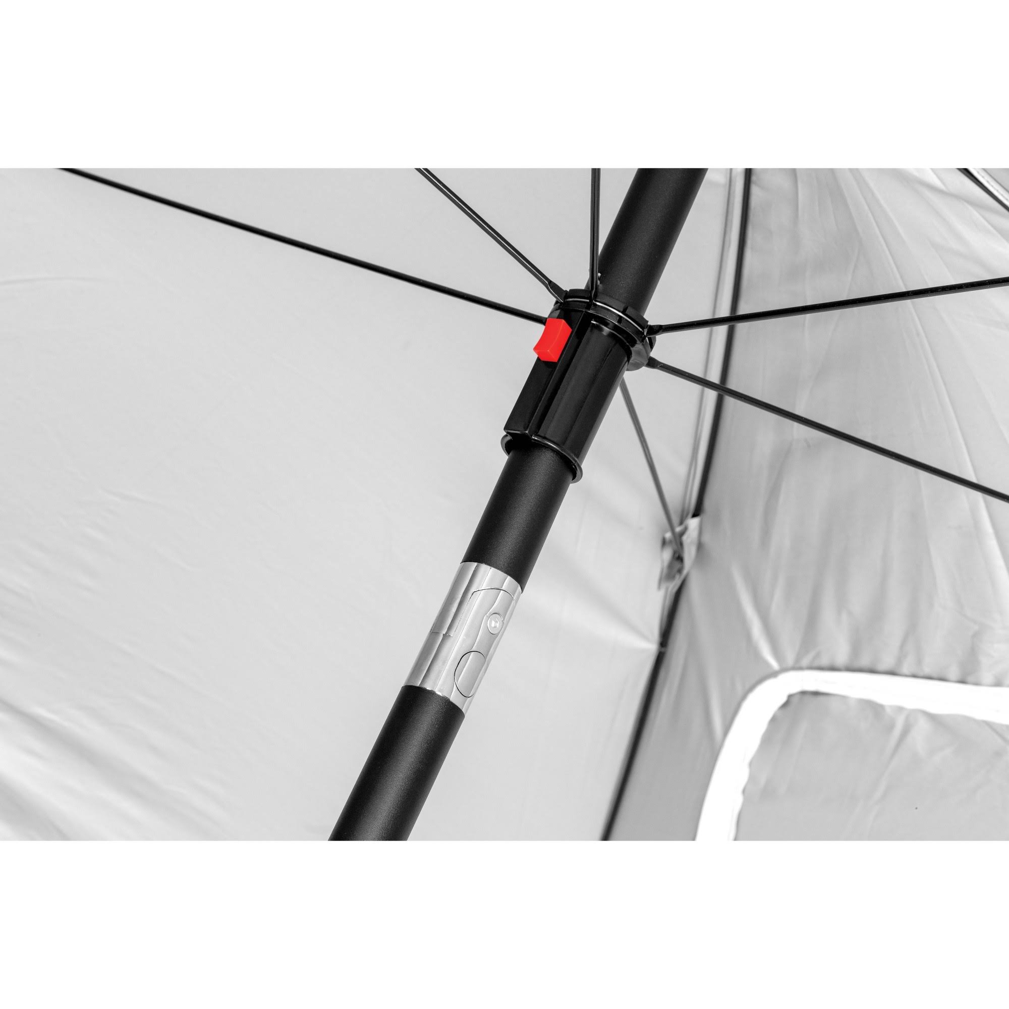 Sport-brella Ultra SPF 50+ Angled Shade Canopy Umbrella (8-Foot), Blue