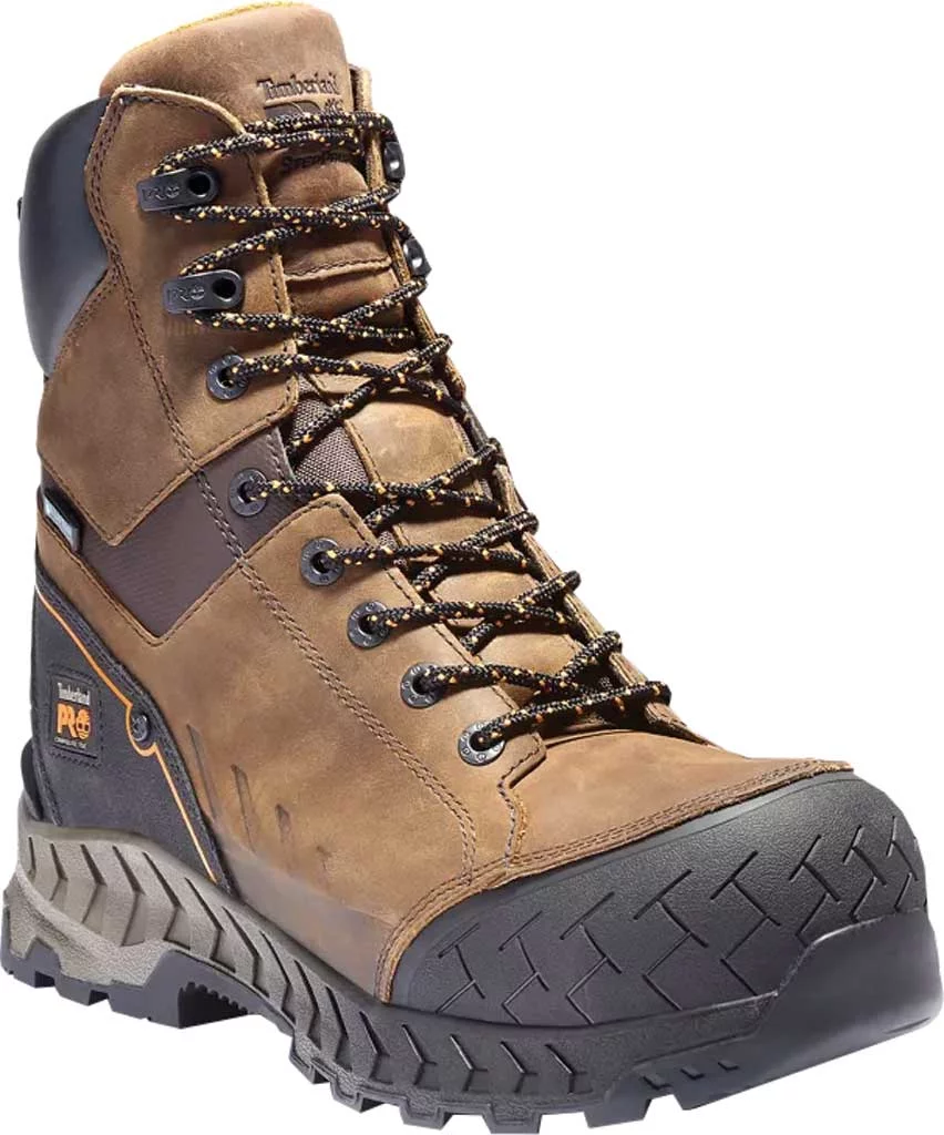 Timberland PRO  Summit, Men's, Brown, Comp Toe, EH, 8 Inch Boot (15.0 M)