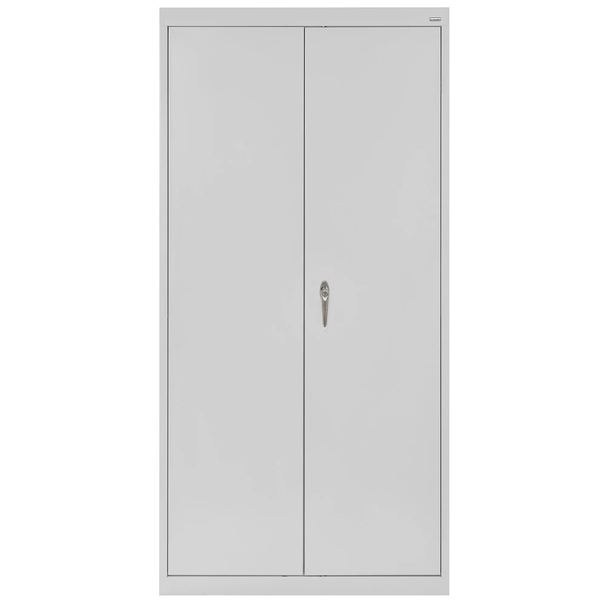 Classic Series 36"W x 72"H x 18"D Combination Storage Cabinet with Adjustable Shelves, Dove Grey - Curated Treasures Market