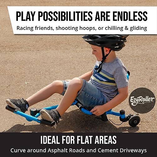 EzyRoller New Drifter-X Ride on Toy for Ages 6 and Older, Up to 150lbs. - Black