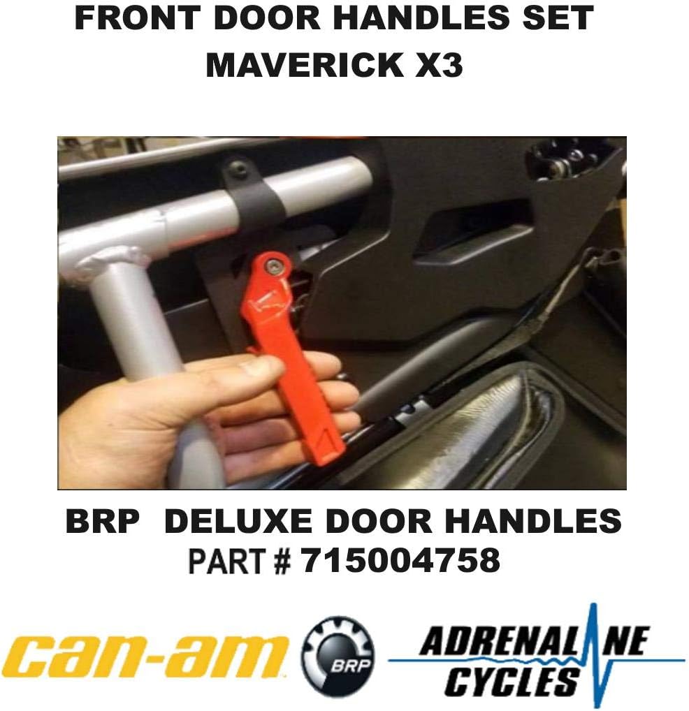 Can Am Maverick X3 Deluxe Front Door Handle Kit OEM NEW #715004758