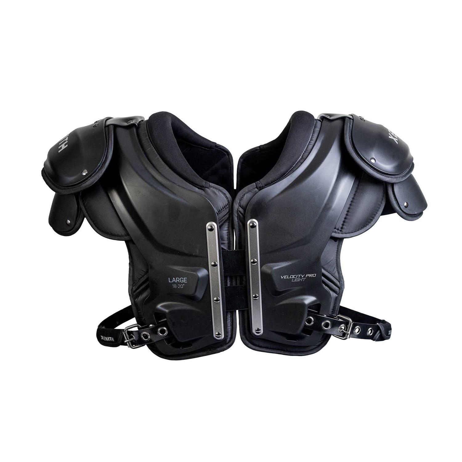 Adult Xenith Velocity Pro Light Football Shoulder Pads - Sports Supplies Online Store