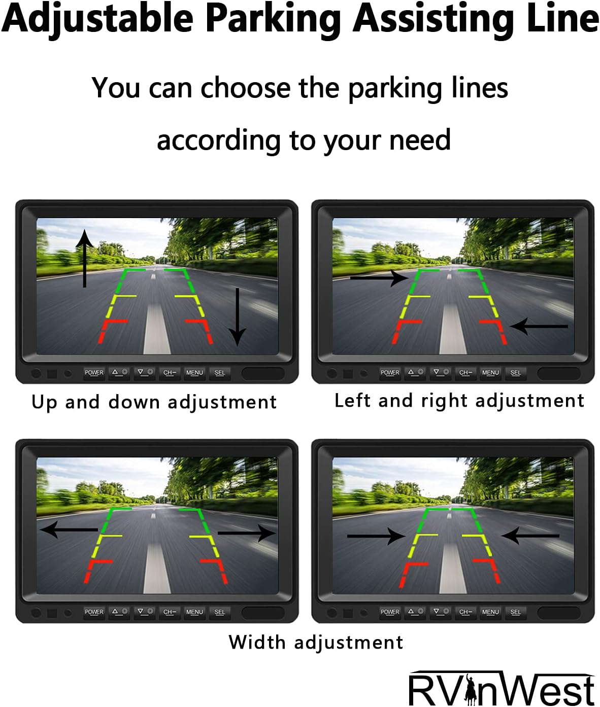 HD RV Wireless Backup Camera